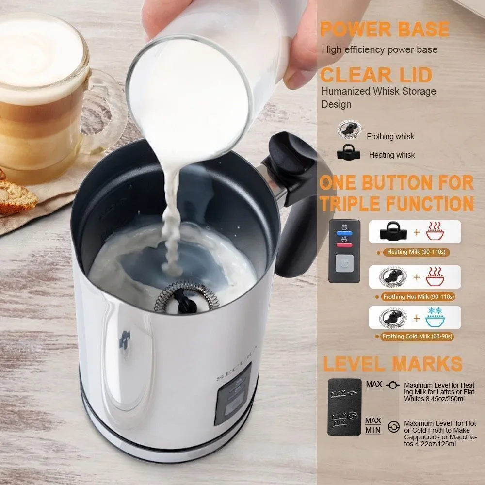 ✨HP✨Secura Automatic Electric Milk Frother and Warmer 250ml✨
